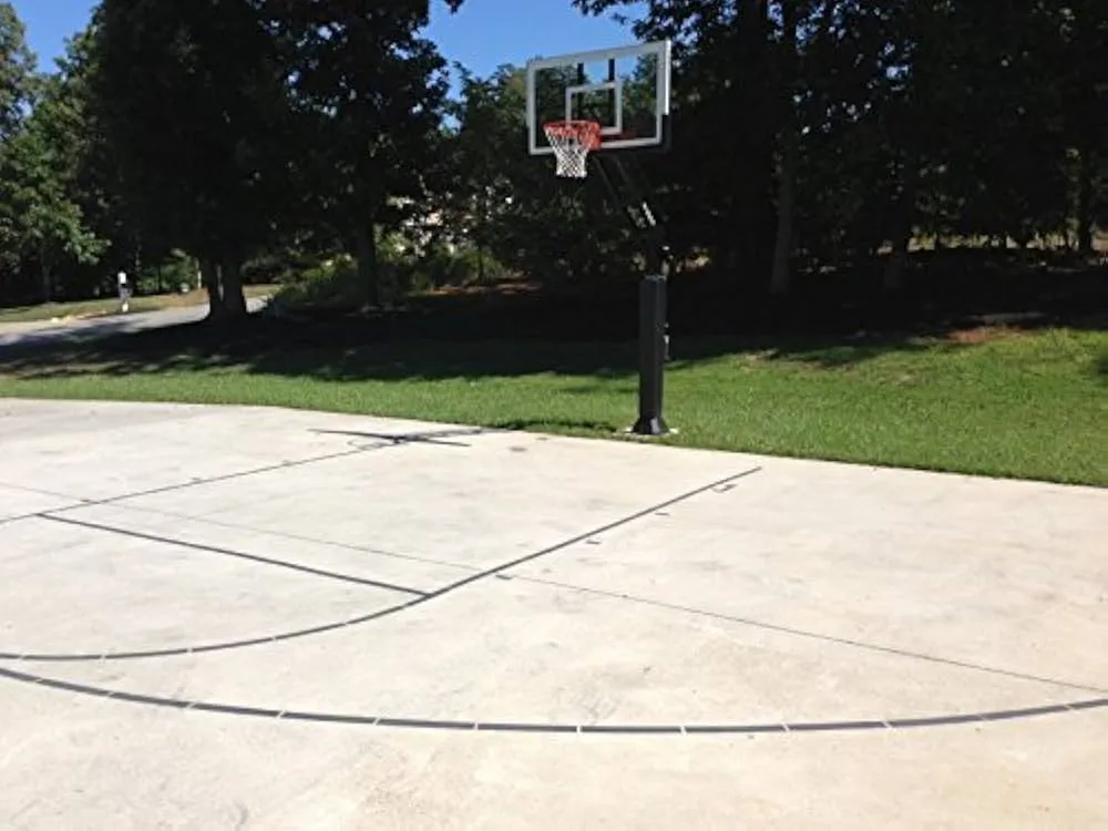 Complete Easy Basketball Court Marking Kit | Complete Key &amp; 3 Point Lines |