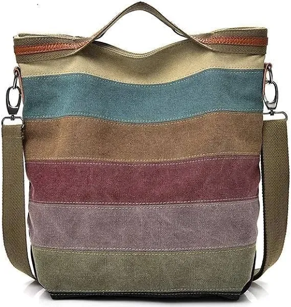 Canvas Hobo Women's Casual Messenger Shoulder Bag