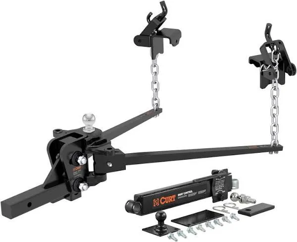 Short Trunnion Bar Weight Distribution Hitch Kit (10K - 15K lbs., 28-3/8" Bars) #17422