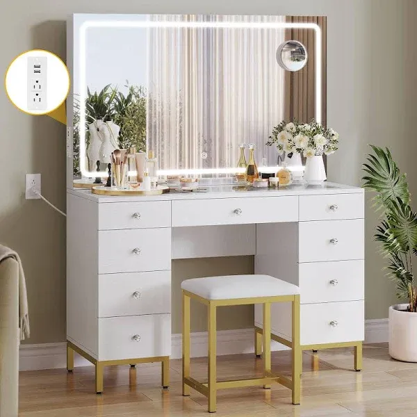 YITAHOME Vanity Desk Set