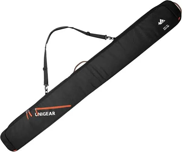 Ski Bag for Air Travel, 360° Fully Padded Protection, Water-Resistan<wbr/>t and Durabl