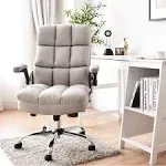 POWERSTONE Ergonomic Office Chair Big and Tall High-Back Executive Computer Desk