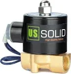 3/8" Electric Solenoid Valve 12-VDC, VITON Gasket, Air, Gas, Fuel Normally Closed