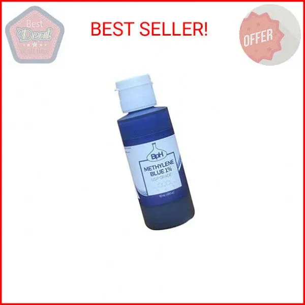 Methylene Blue, USP (Pharmaceutica<wbr/>l) Grade, 1% Solution (0.5 mg per Drop) — 5...