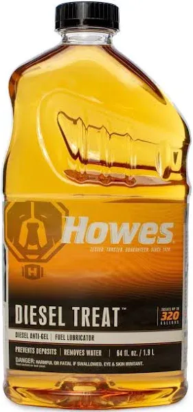 Howes Lubricator Diesel Treat Diesel Conditioner and Anti-Gel - 64 oz bottle