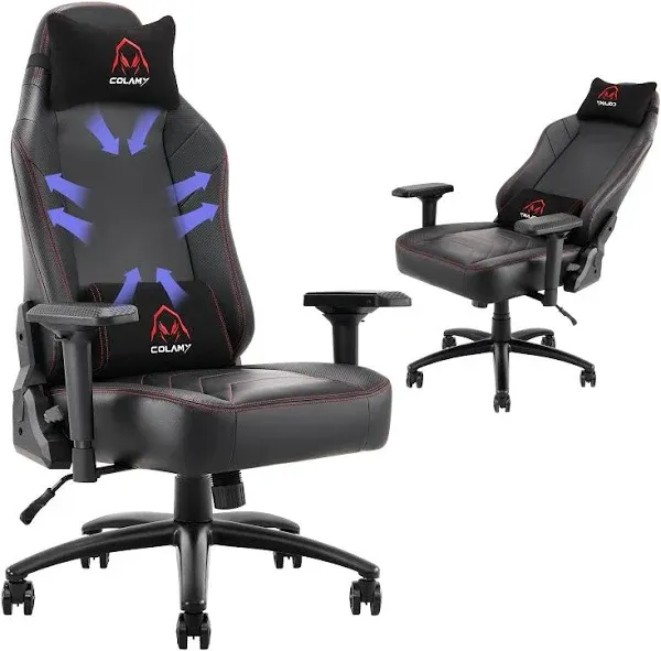 COLAMY Big and Tall Gaming Chair 400lbs-Computer Gamer Chair