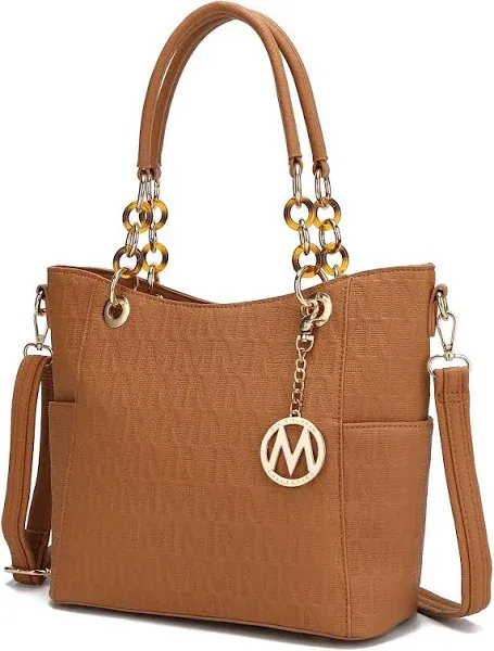 MKF Collection Rylee Vegan Leather Women Tote Handbag by Mia k