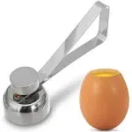 Stainless Steel Egg Cracker Tool - Egg Cracker Cutter Egg Opener Topper Cutter E