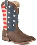 Roper Boys American Patriot Boots 12