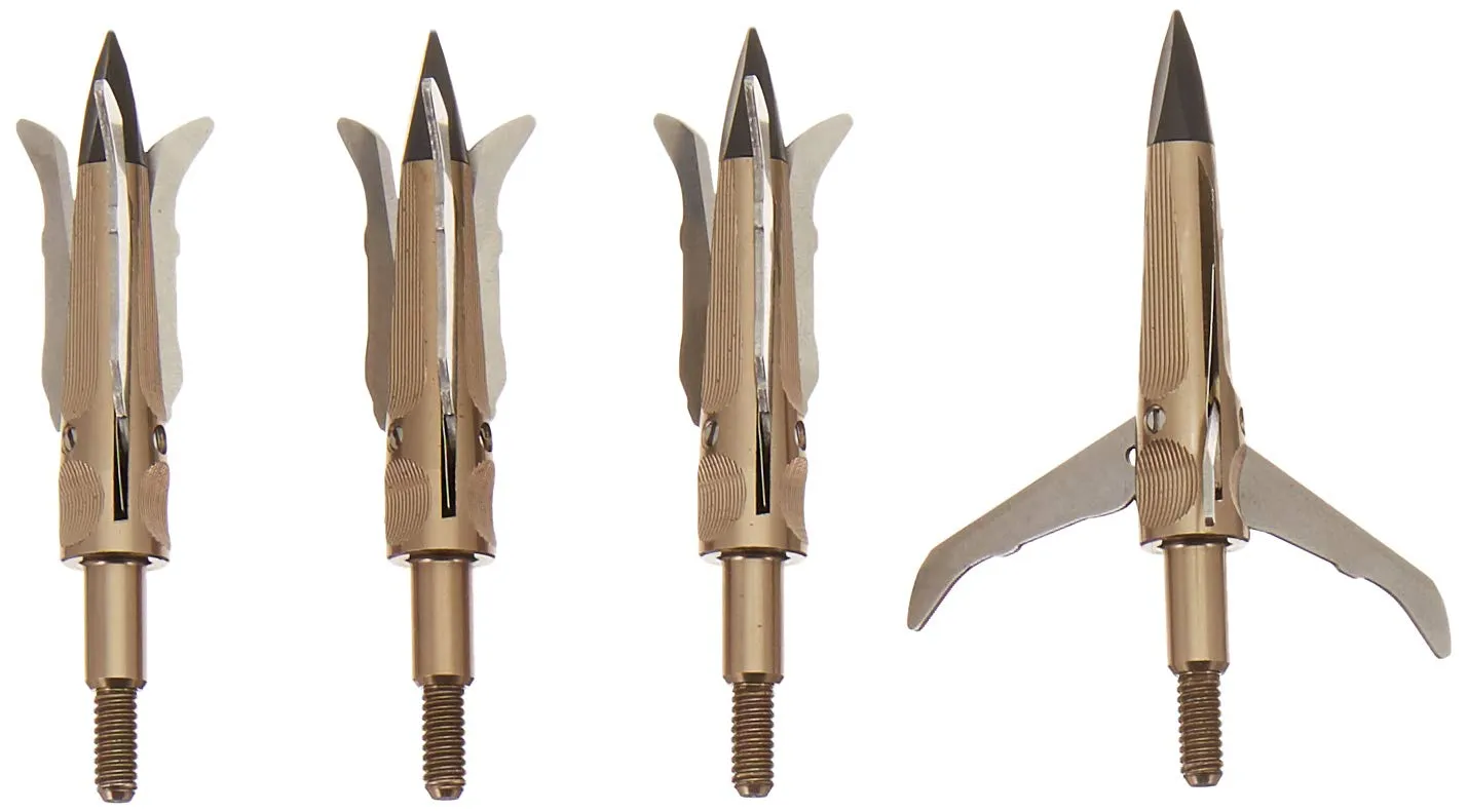 NAP Spitfire Maxx Crossbow 3-Blade Mechanical Broadheads 100 Gr 4 Pack