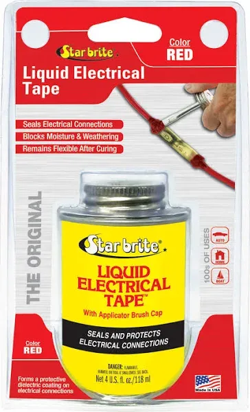 Star Brite - Liquid Electrical Tape Red 4 oz