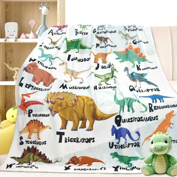 OHOIT Dinosaur Throw Blanket