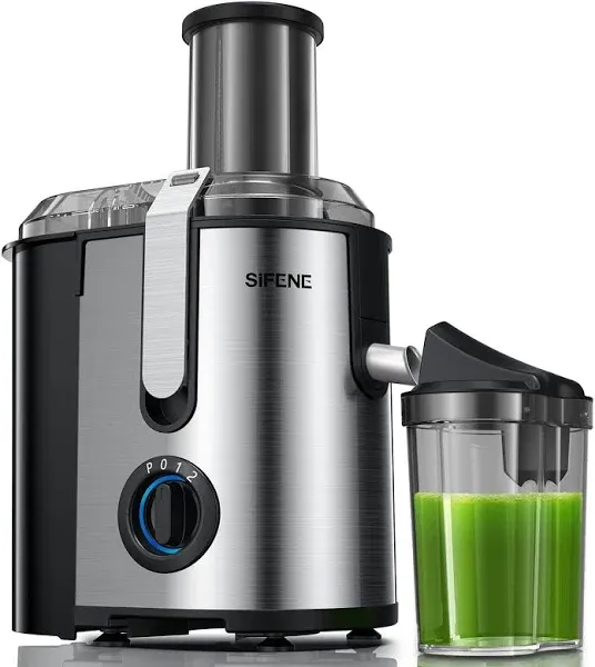 SiFENE 800W Centrifugal Juicer Machine 3.2 inch Wide Mouth