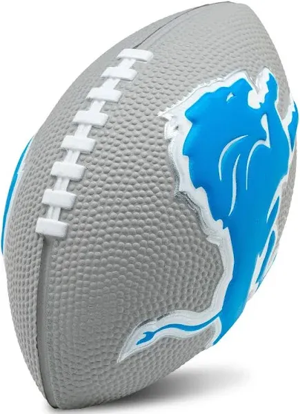 Franklin Sports NFL Team Foam Footballs - Soft Foam Youth Mini Footballs for All NFL Teams - Kids Junior 8.5" Football + Air Pump Sets - Official NFL Licensed Football