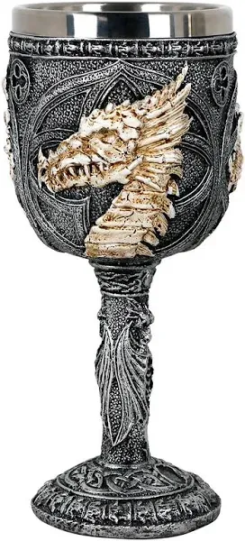 Magick.com Skeleton Dragon Chalice / Goblet