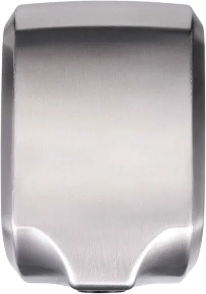 Goetland Stainless Steel Commercial Hand Dryer 224MPH Automatic High Speed Heavy Duty Dull Polished