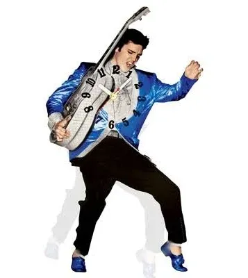 Elvis Presley Leg Swinging Pendulum Clock