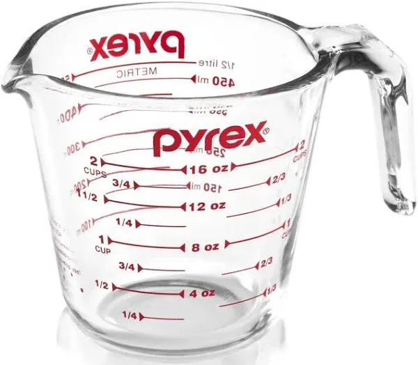 Cup Measuring Pyrex