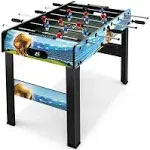 37 inch Mini Foosball Table with Score Keeper and Removable Legs | Costway