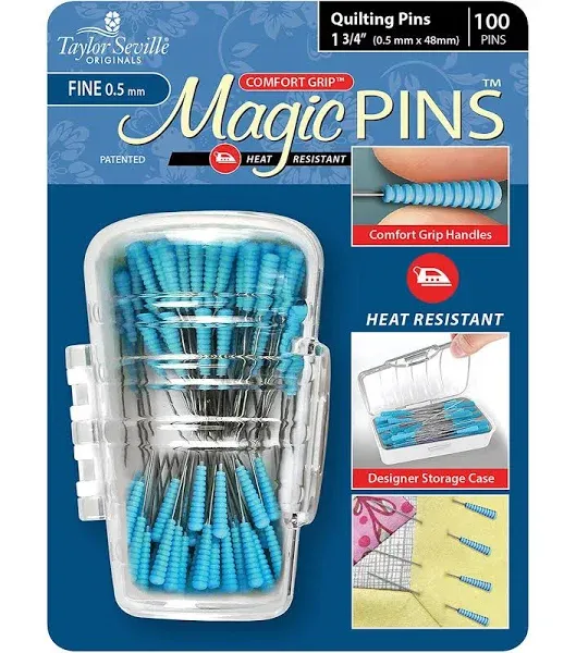 Taylor Seville Magic Pins Quilting Fine