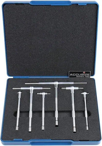 Accusize Industrial Tools Premium Telescoping Gage Set 3602-5018