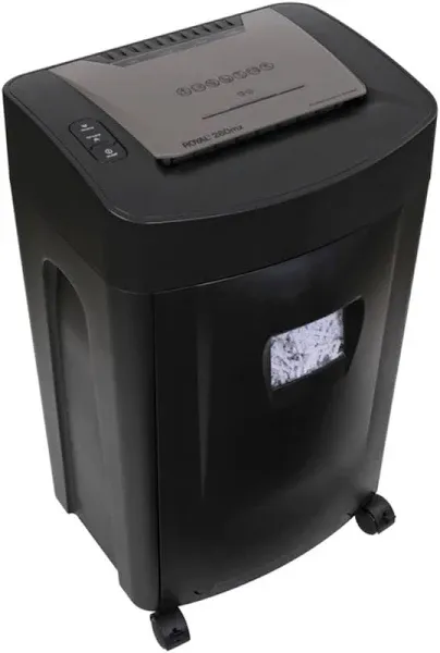 Royal 260MX Paper Shredder - Non-continuous Shredder - Cross Cut - 20 Per Pass -