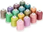 New brothread - 18 Options - Multi-Purpose 100% Mercerized 24 Basic Colors 