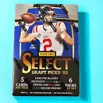 2022 Panini Select Draft Picks Football Blaster Box