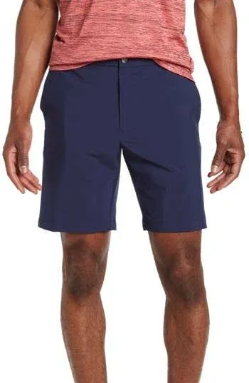 Louis Raphael Golf Shorts Mens 38 Navy Flat Front Casual Outdoor Summer