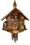 Cuckoo Clock Bernina Lodge - 1 Day Chalet 42cm - Hönes