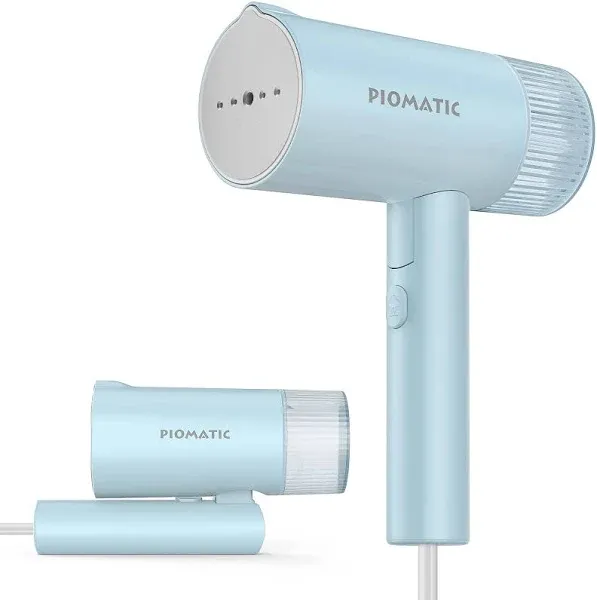 PIOMATIC Steamer for Clothes Foldable Handheld Clothing Wrinkles Remover for Garments with Thermostatic Ceramic Plate