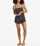 Billabong Wild Pursuit Overall Women's- Off Black