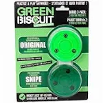 Green Biscuit Training Puck 2-Pack