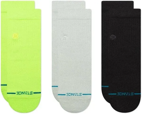 Stance Icon 3 Pack Quarter Socks