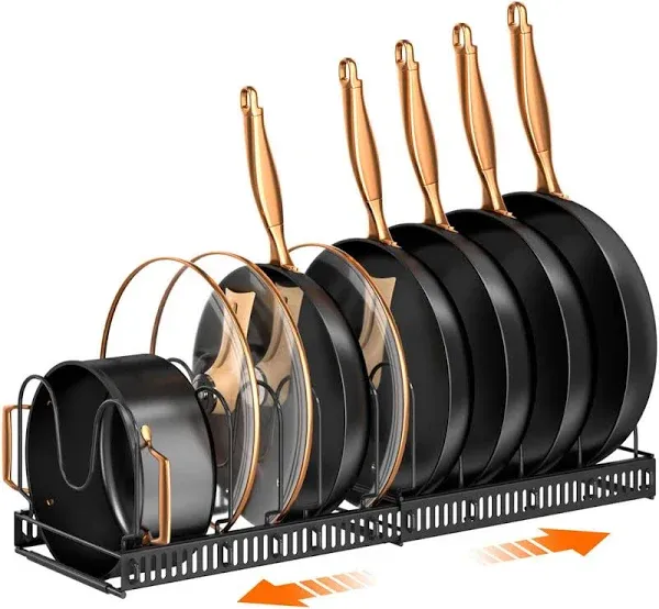 Prep & Savour Pots and Pans Organizer Rack