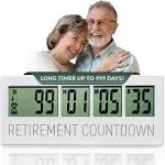 Countables Retirement Countdown Clock