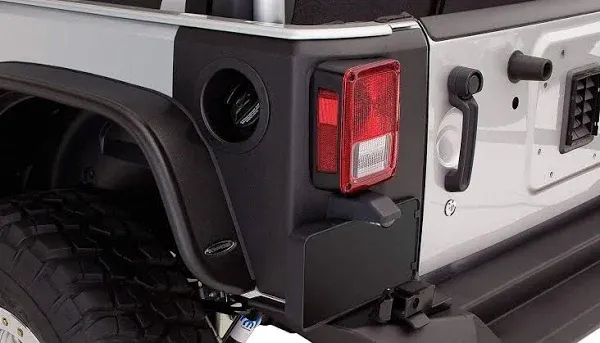 2008 Jeep Wrangler Corner Guards - Direct Fit 14009 by Bushwacker®