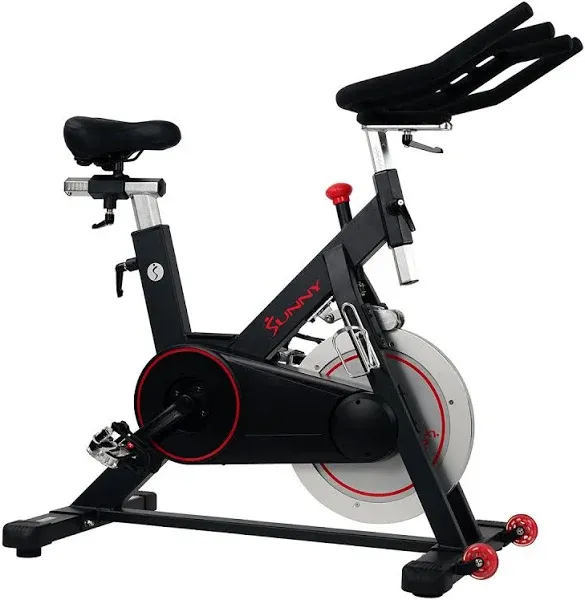 Sunny Health & Fitness Magnetic Belt Drive Indoor Cycling Bike