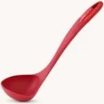 Nylon Soup Ladle Spoon Red