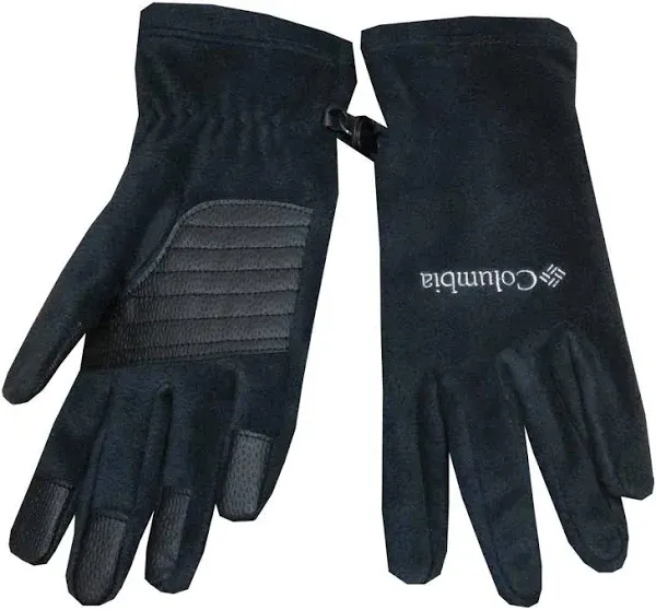 Columbia Women Agent Heat IIl Omni-Heat Thermal Reflective Fleece Gloves (M, Black)