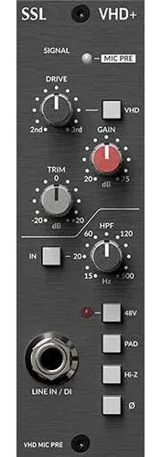 SSL VHD+ Microphone Preamp 500 Series