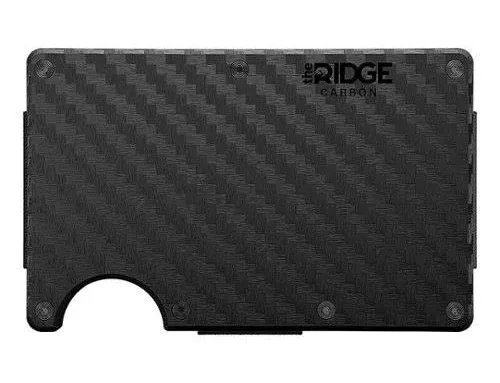 Ridge Men's 3K Cash Strap Carbon Fiber Wallet