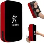 LuiceABC Karate Taekwondo Boxing Pad Soft Adjustable Kicking Punching Shield Durable Training Pad for Boxing and Material Arts Training Black