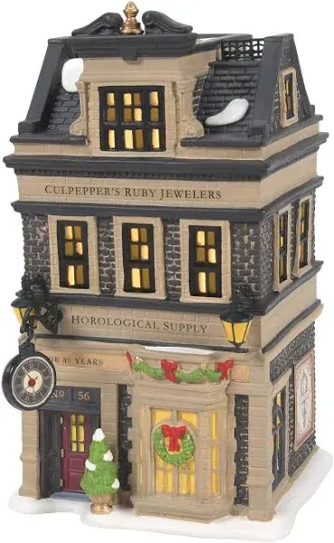 Department 56 Culpepper's Ruby Jewelers