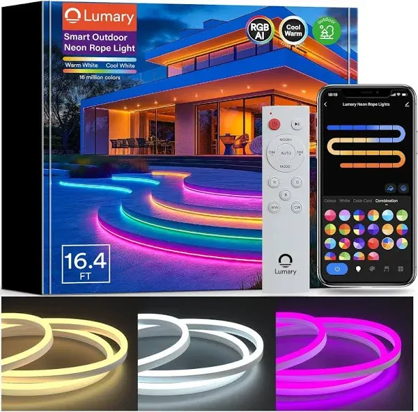 Lumary Smart Outdoor Neon Rope Lights