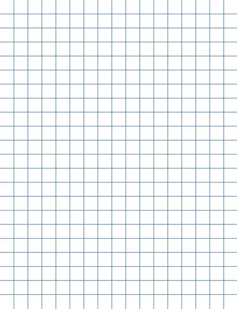 School Smart Graph Paper Pad 8-1/2 x 11 Inches