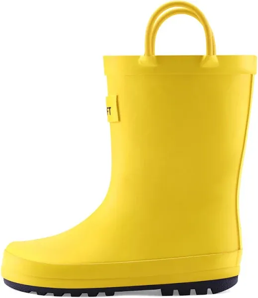 Kids Waterproof Rubber Rain Boots