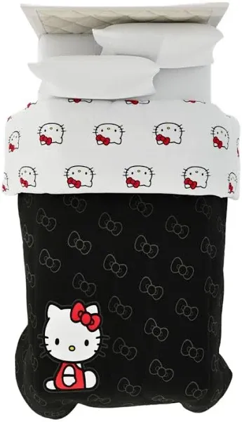 Franco Collectibles Hello Kitty Bedding Super Soft Cozy Twin, 