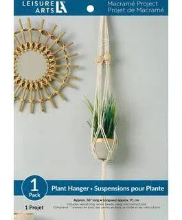 Leisure Arts Macrame Kit Plant Hanger