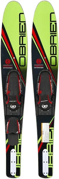 O'Brien Jr Vortex Widebody Combo Waterskis, 54"